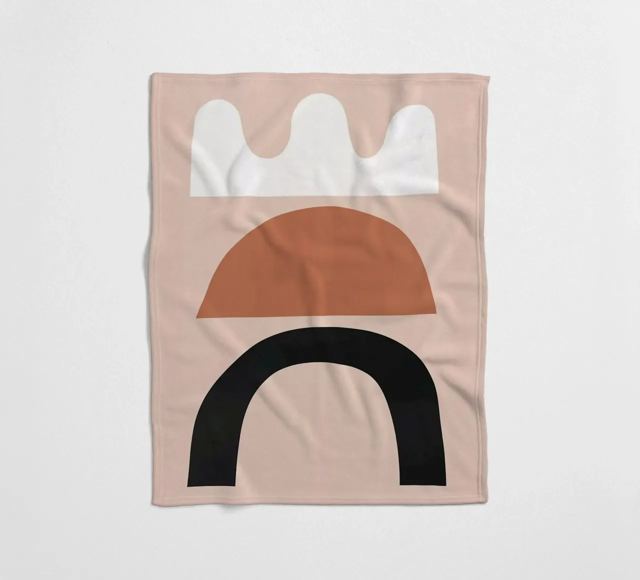 Design organico coperta in pile da Leonard R Sadler