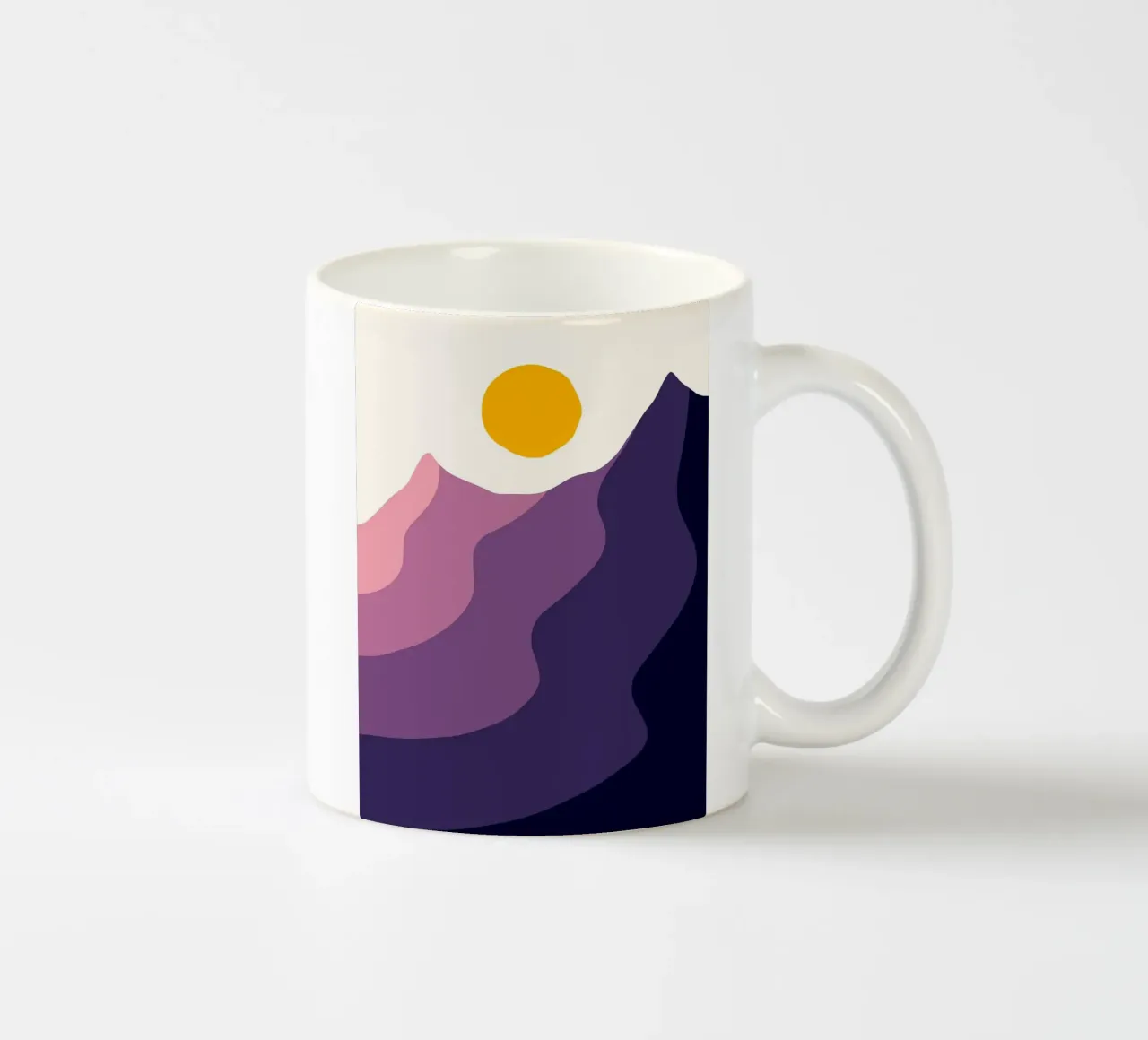Vertice di Twin Mountain tazza in ceramica da Leonard R Sadler