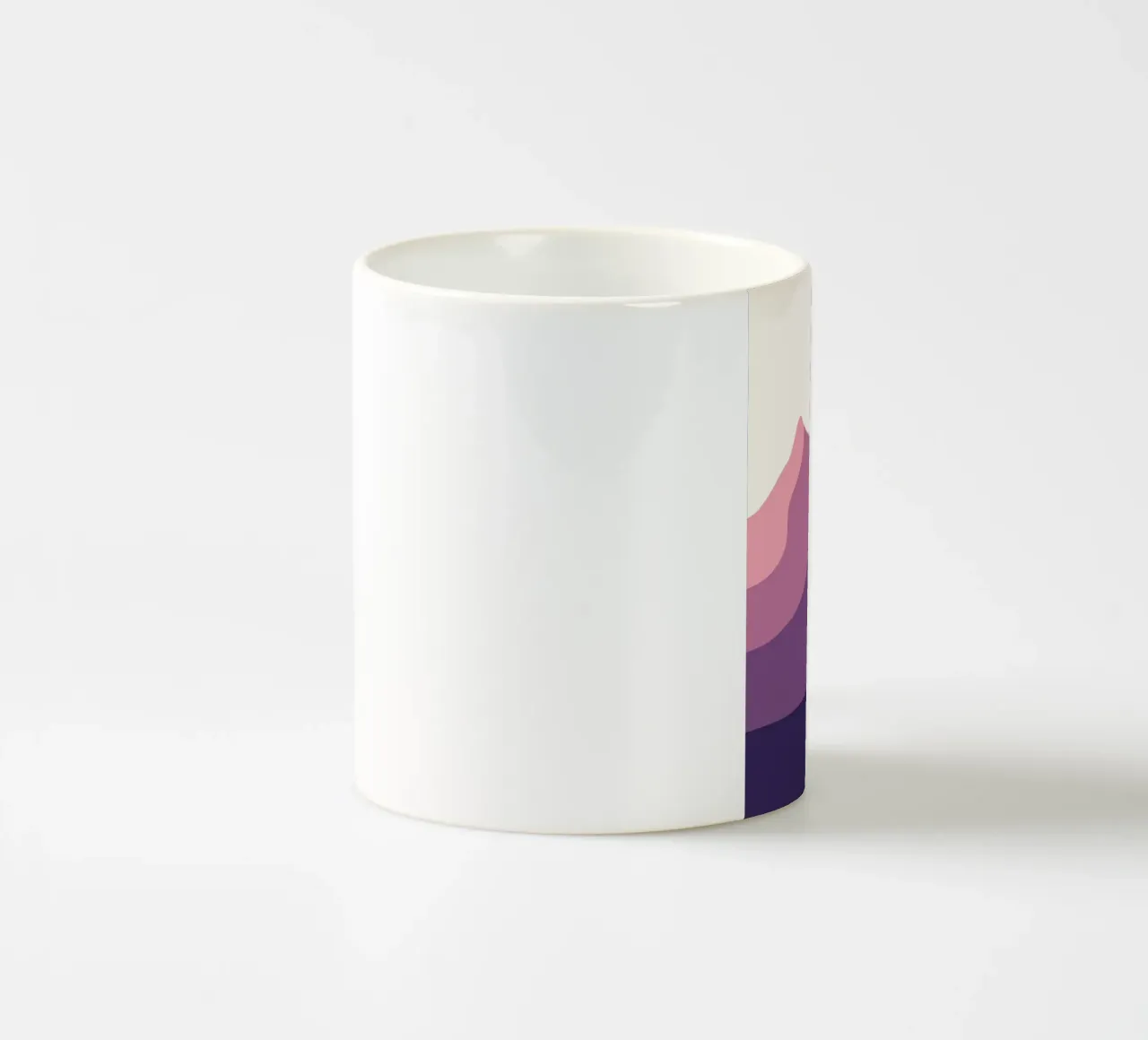 Vertice di Twin Mountain tazza in ceramica da Leonard R Sadler