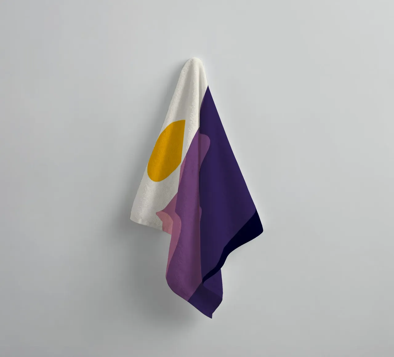 Vertice di Twin Mountain asciugamano da bagno da Leonard R Sadler