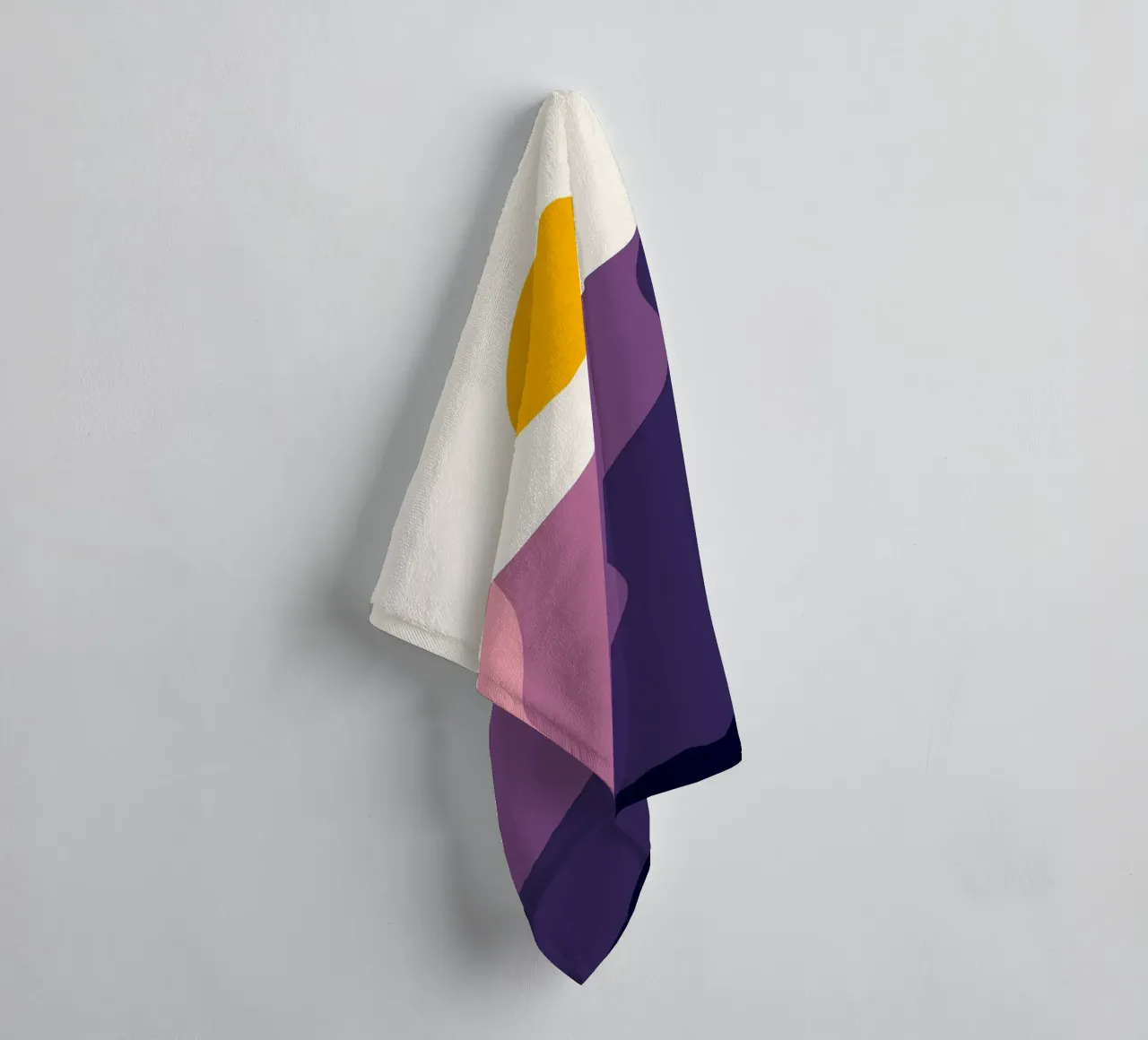 Vertice di Twin Mountain asciugamano da bagno da Leonard R Sadler