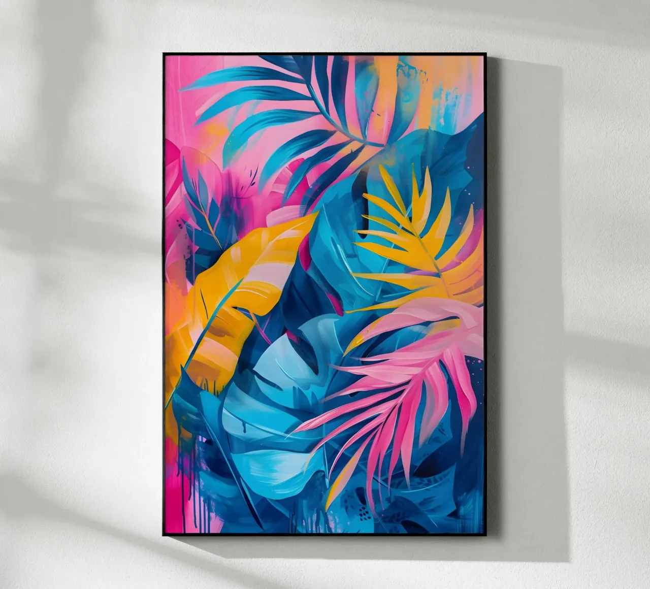 Foglie di piante colorate plexiglass da Yaso Design & Art