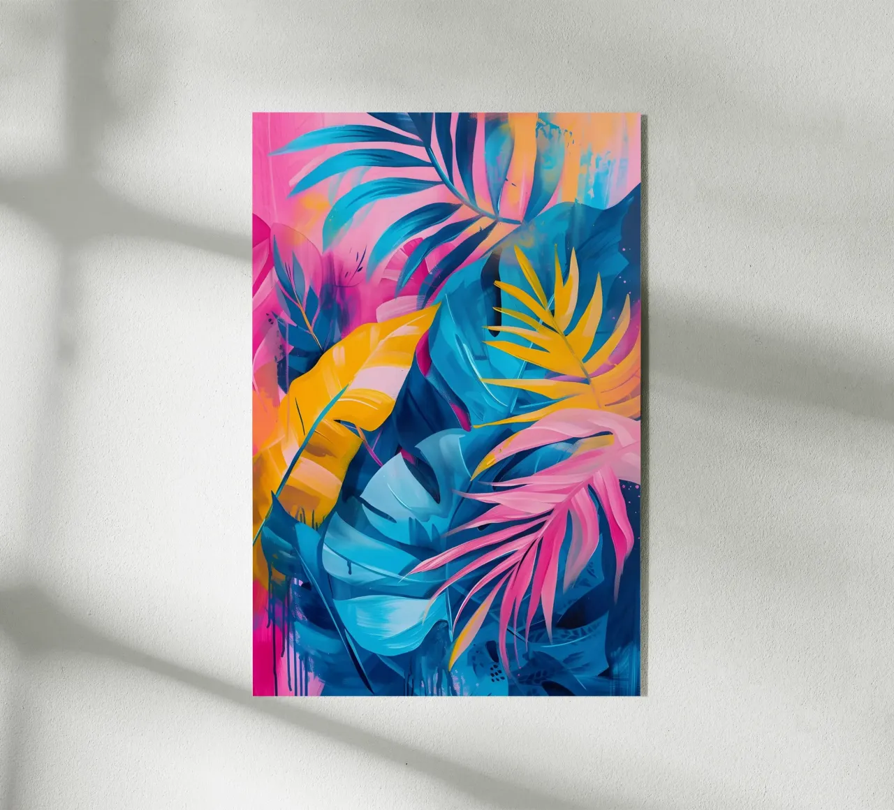 Foglie di piante colorate plexiglass da Yaso Design & Art