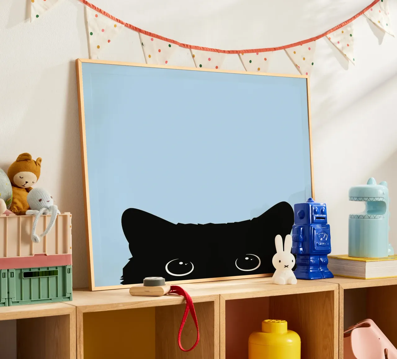 Gatto curioso poster da Leonard R Sadler