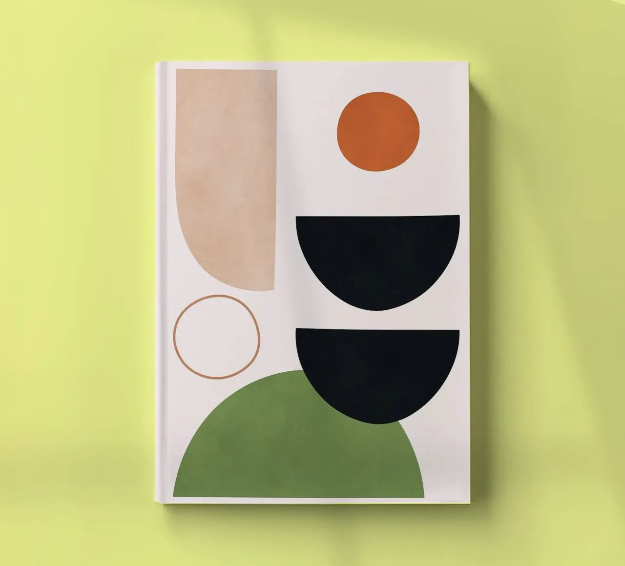 Circles and semicircles notebook by Sven B Strauss
