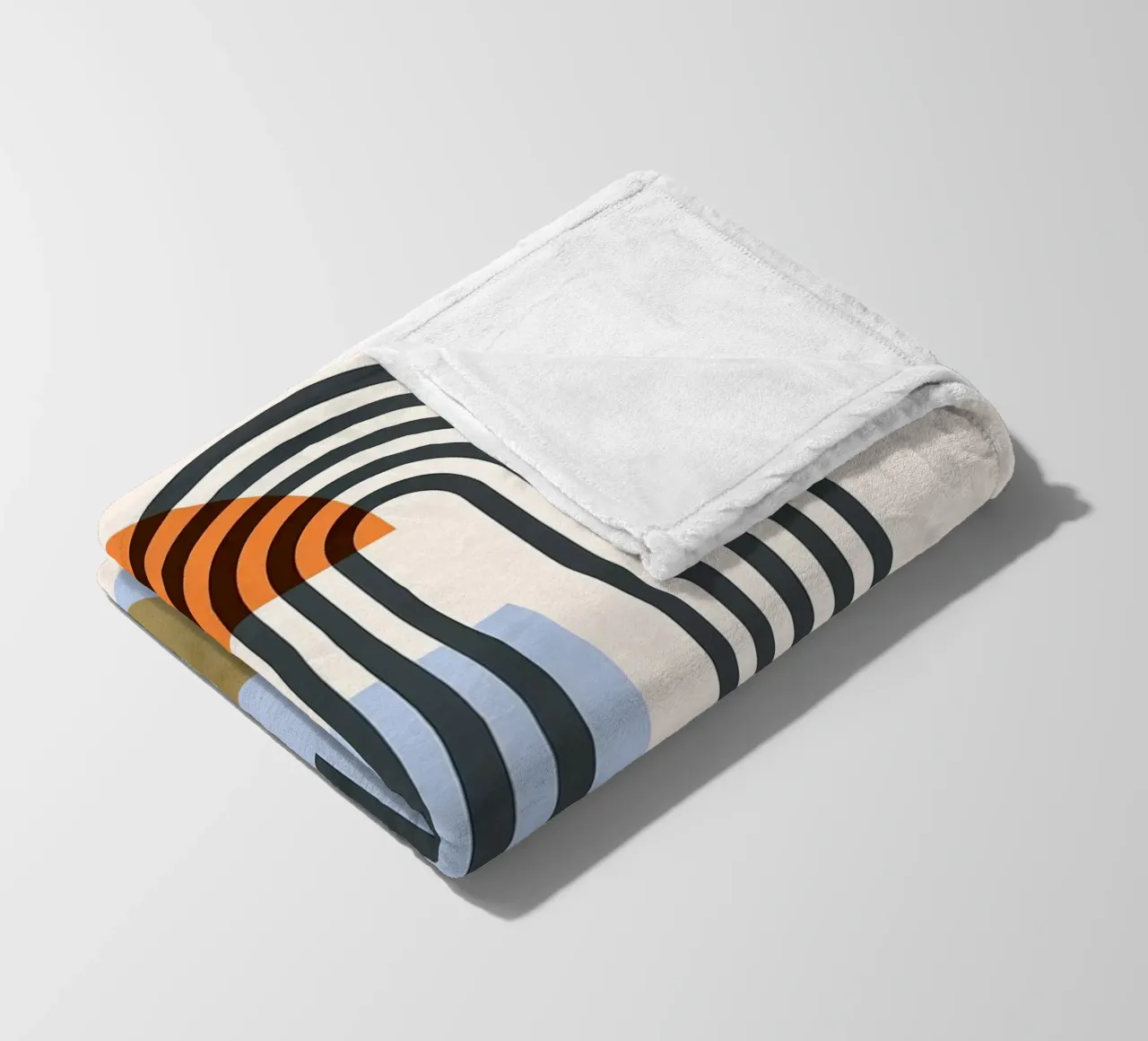 Forme geometriche coperta in pile da Sven B Strauss