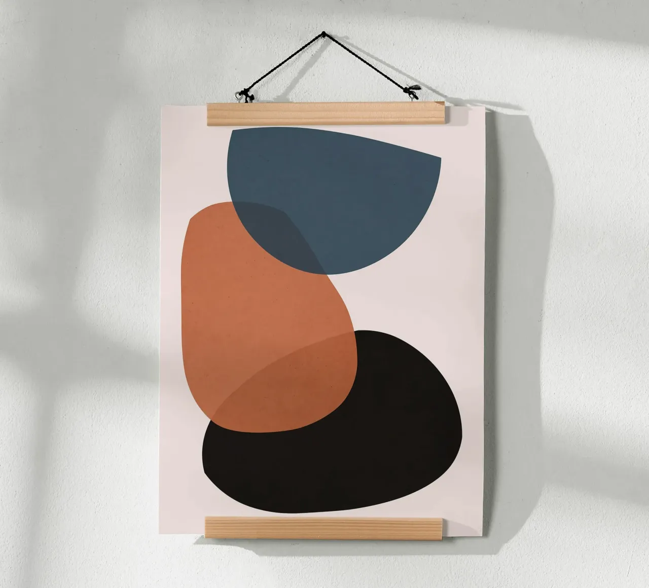 Acquerello minimalista E poster da Sven B Strauss