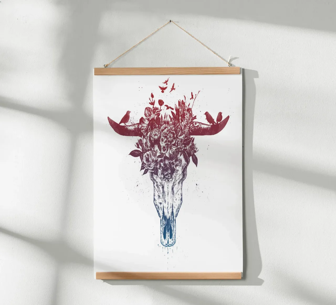 Dead Summer poster con telaio in alluminio da Balazs Solti
