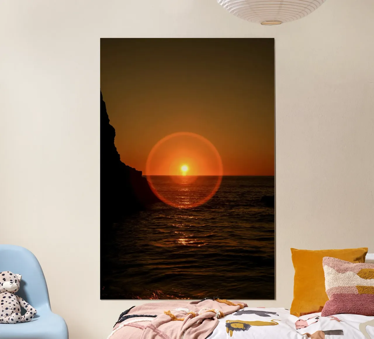 Alba al mare poster da Earthly Visions