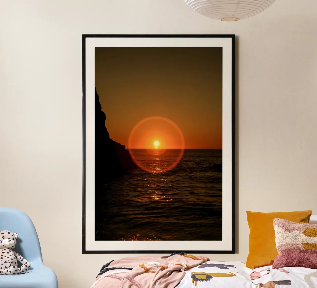Alba al mare poster da Earthly Visions