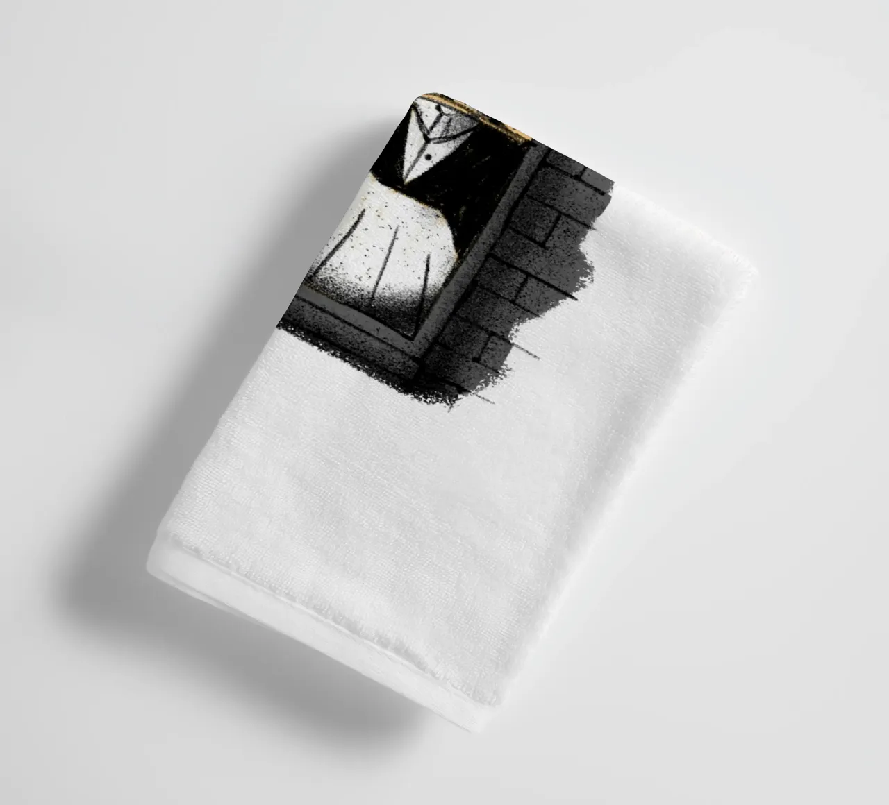 BOO Esprit & Dracula serviette de bain de ArtDesign by KBK