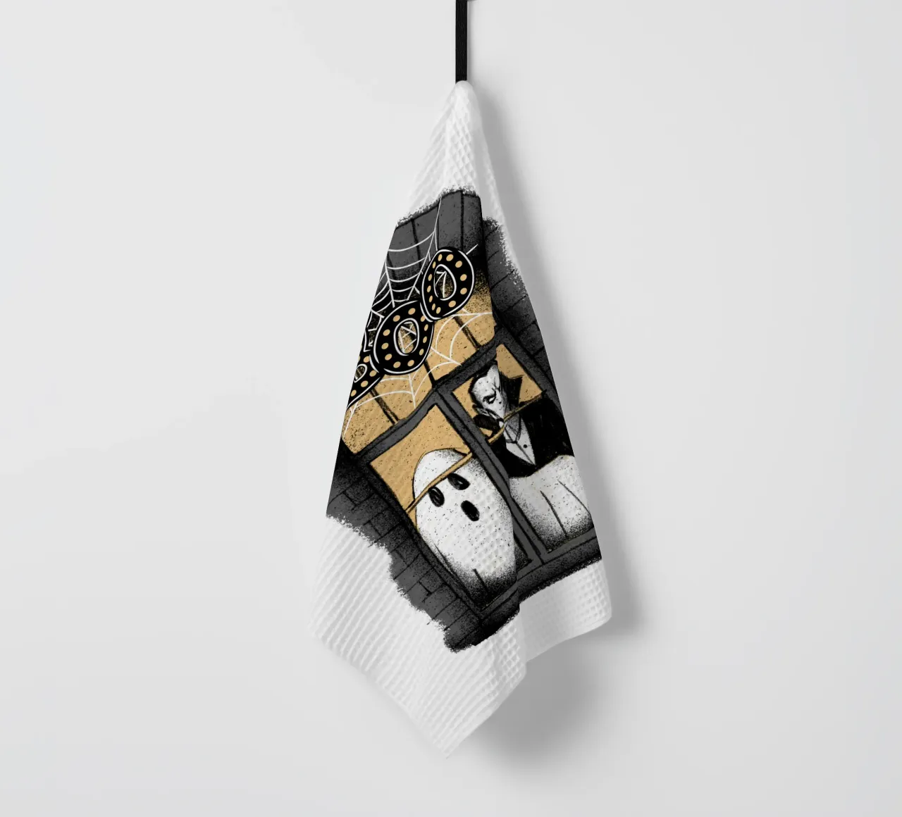 BOO Fantasma e Dracula canovaccio da cucina da ArtDesign by KBK