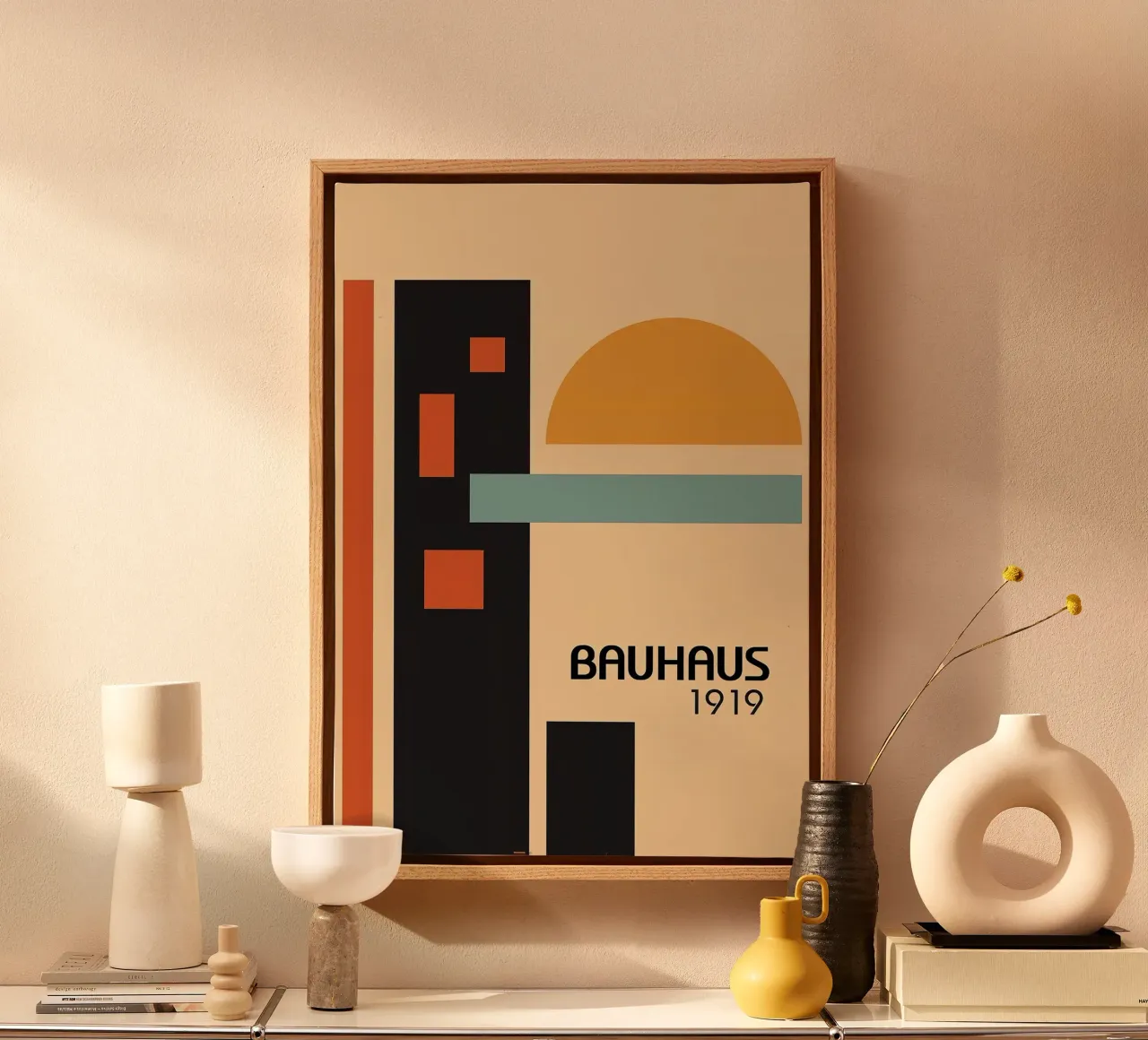 Bauhaus tela con Cornice a cassetta da Brooke