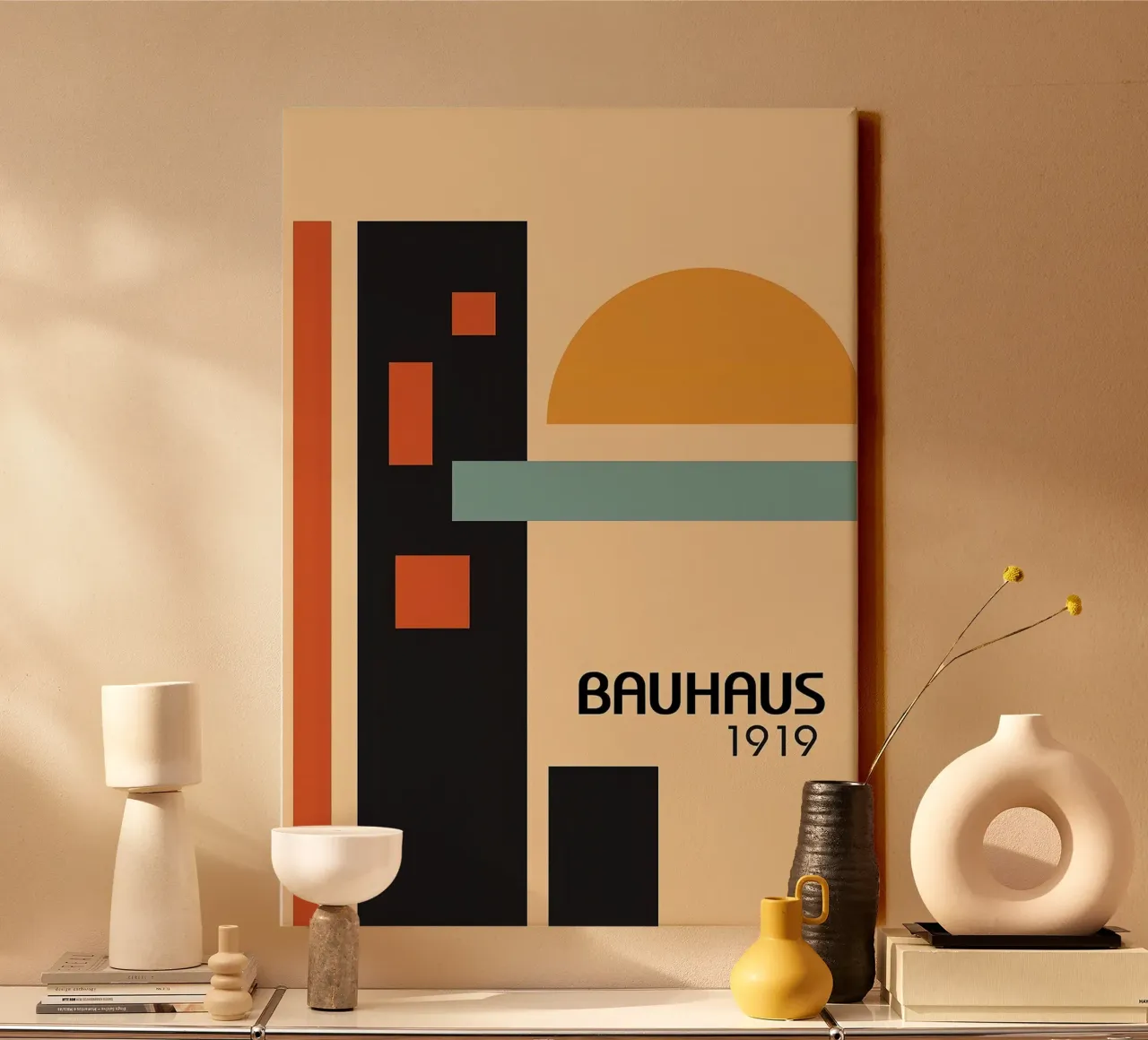 Bauhaus tela con Cornice a cassetta da Brooke