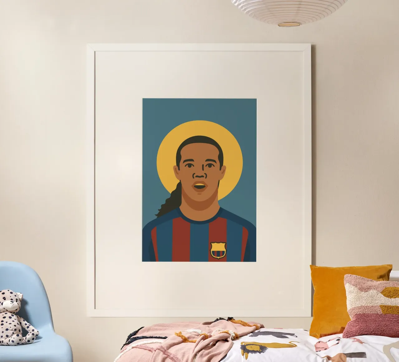 Ronaldinho: The Saint of Football poster da ramosashop