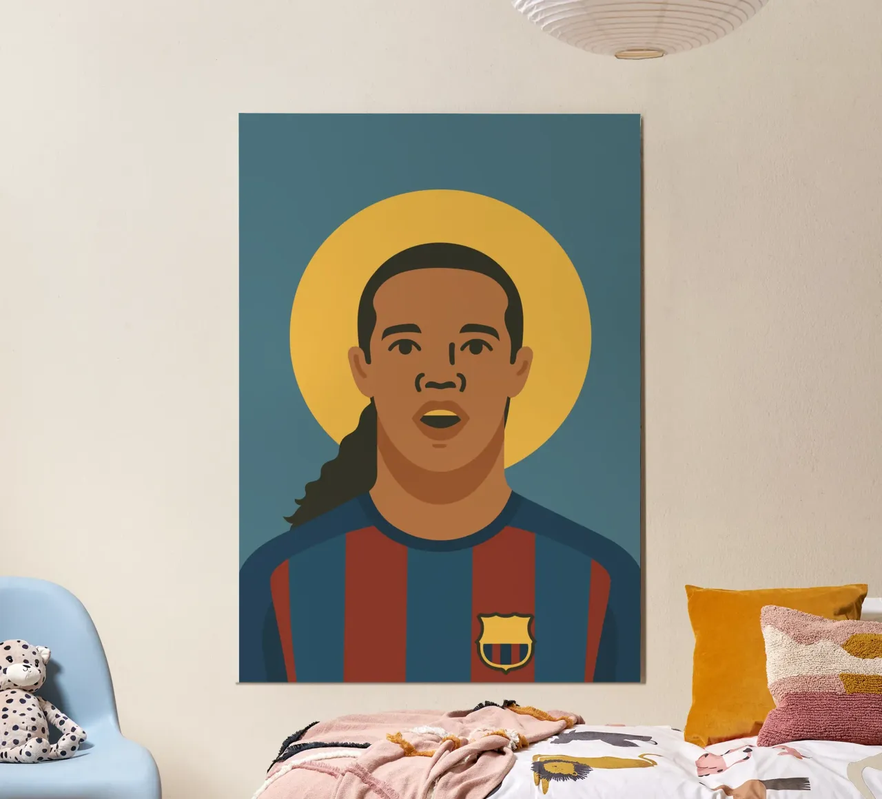 Ronaldinho: The Saint of Football poster da ramosashop