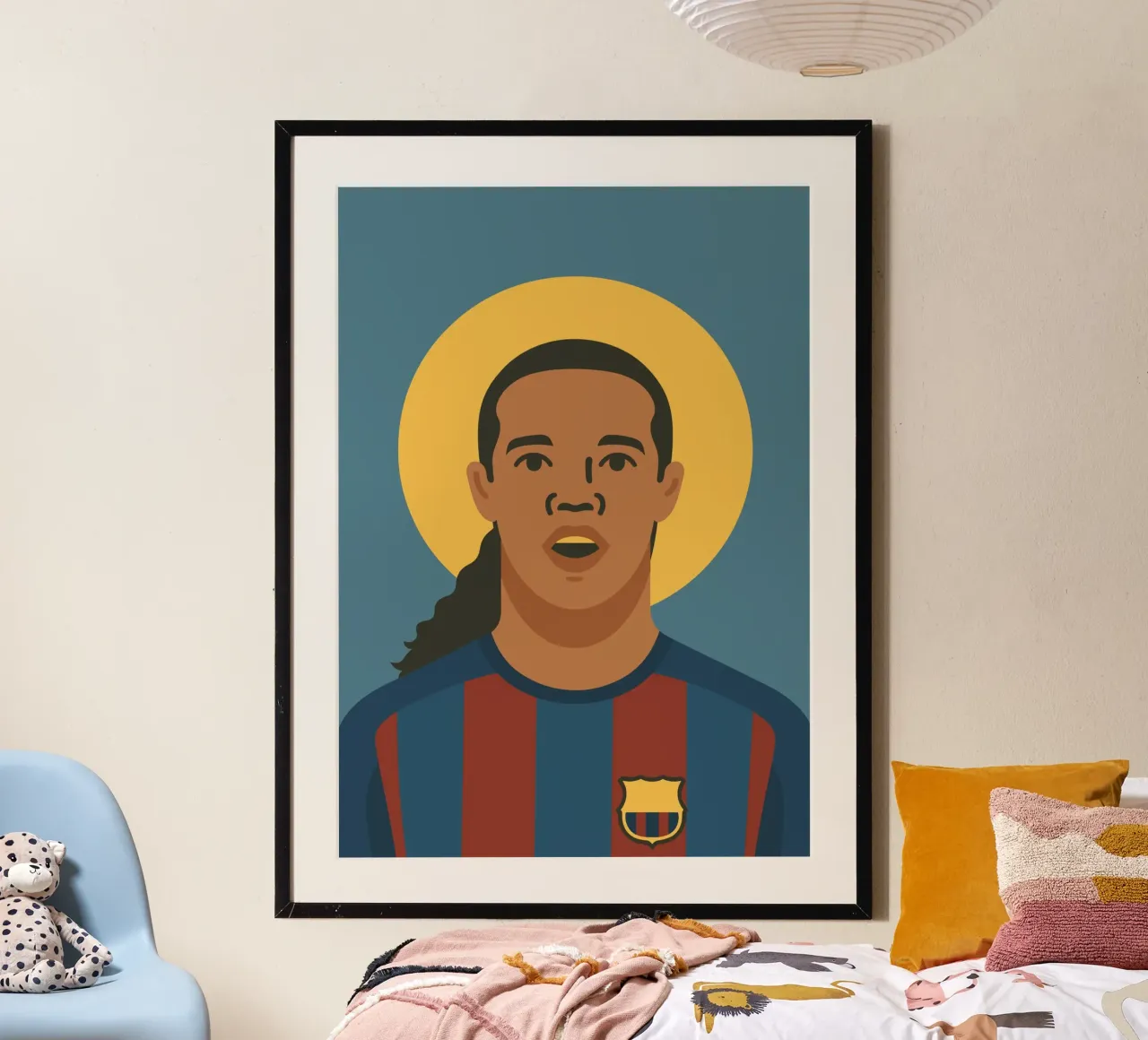 Ronaldinho: The Saint of Football poster da ramosashop