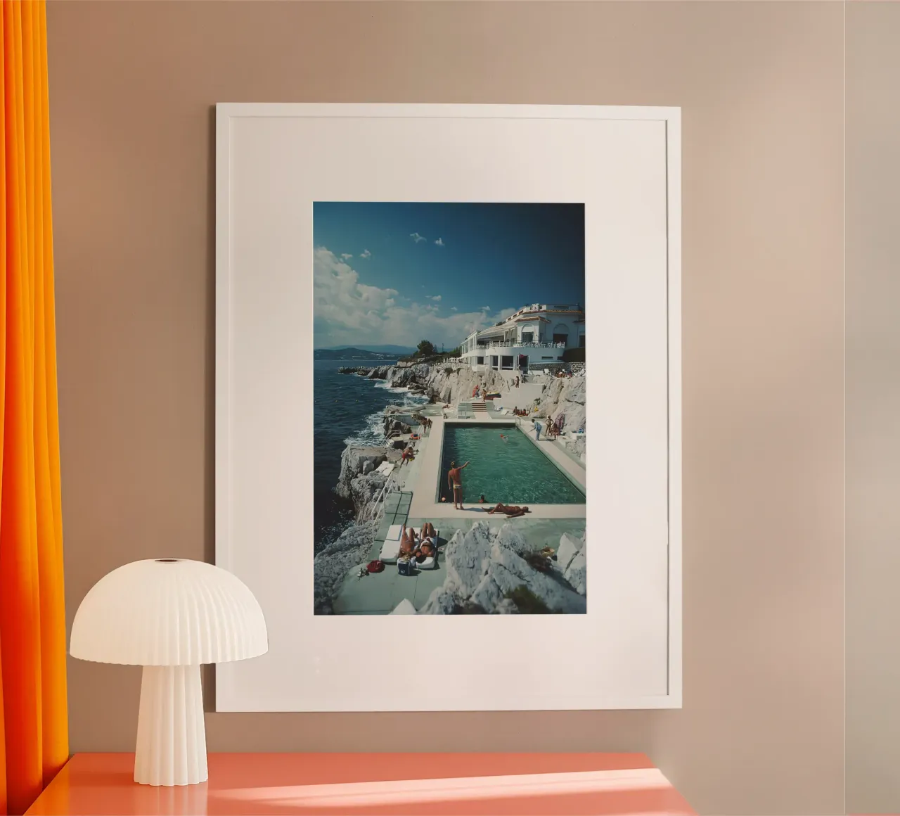 Piscina Eden-roc poster da kanel shop