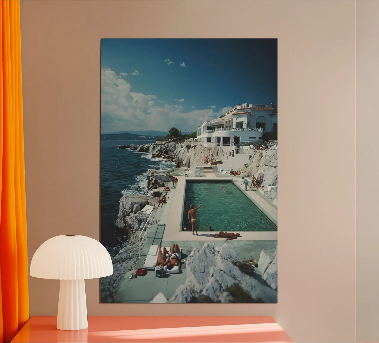 Piscina Eden-roc poster da kanel shop