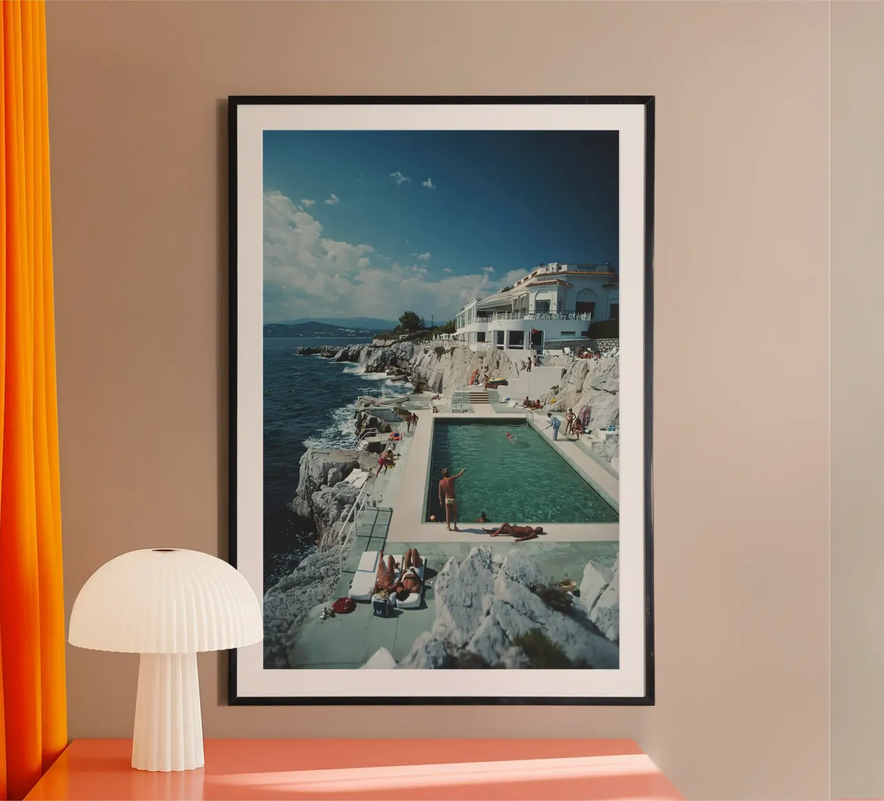 Piscina Eden-roc poster da kanel shop