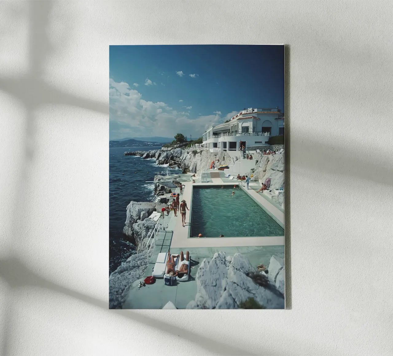 Albergo Du Cap Eden-roc tela con Cornice a cassetta da kanel shop
