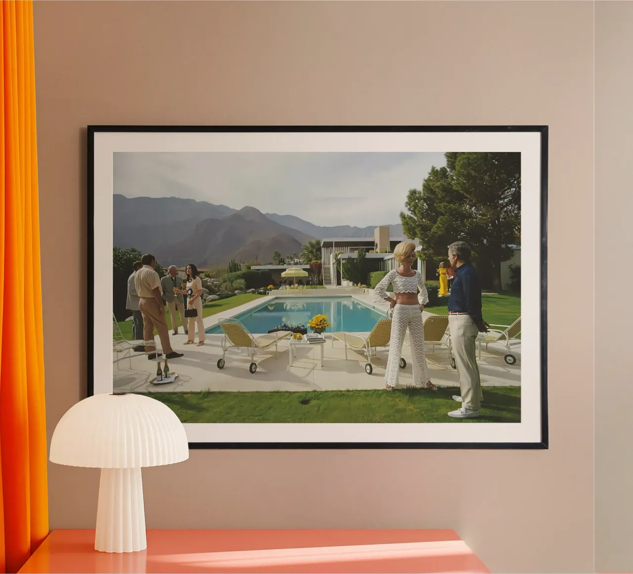 Casa del deserto Kaufmann 2 poster da kanel shop