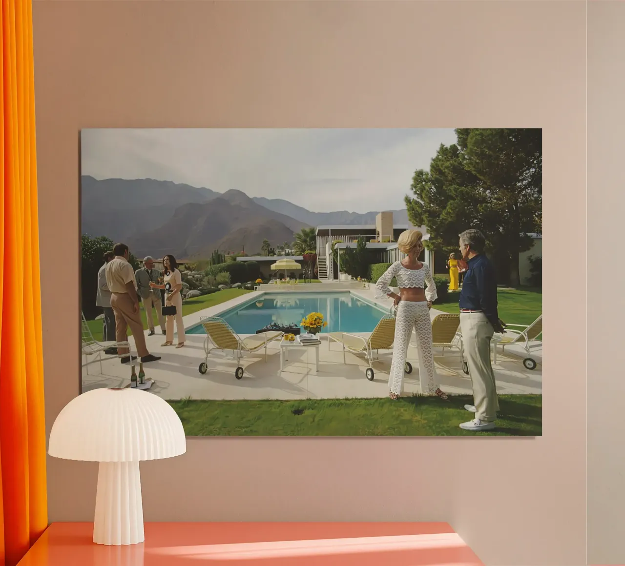 Casa del deserto Kaufmann 2 poster da kanel shop