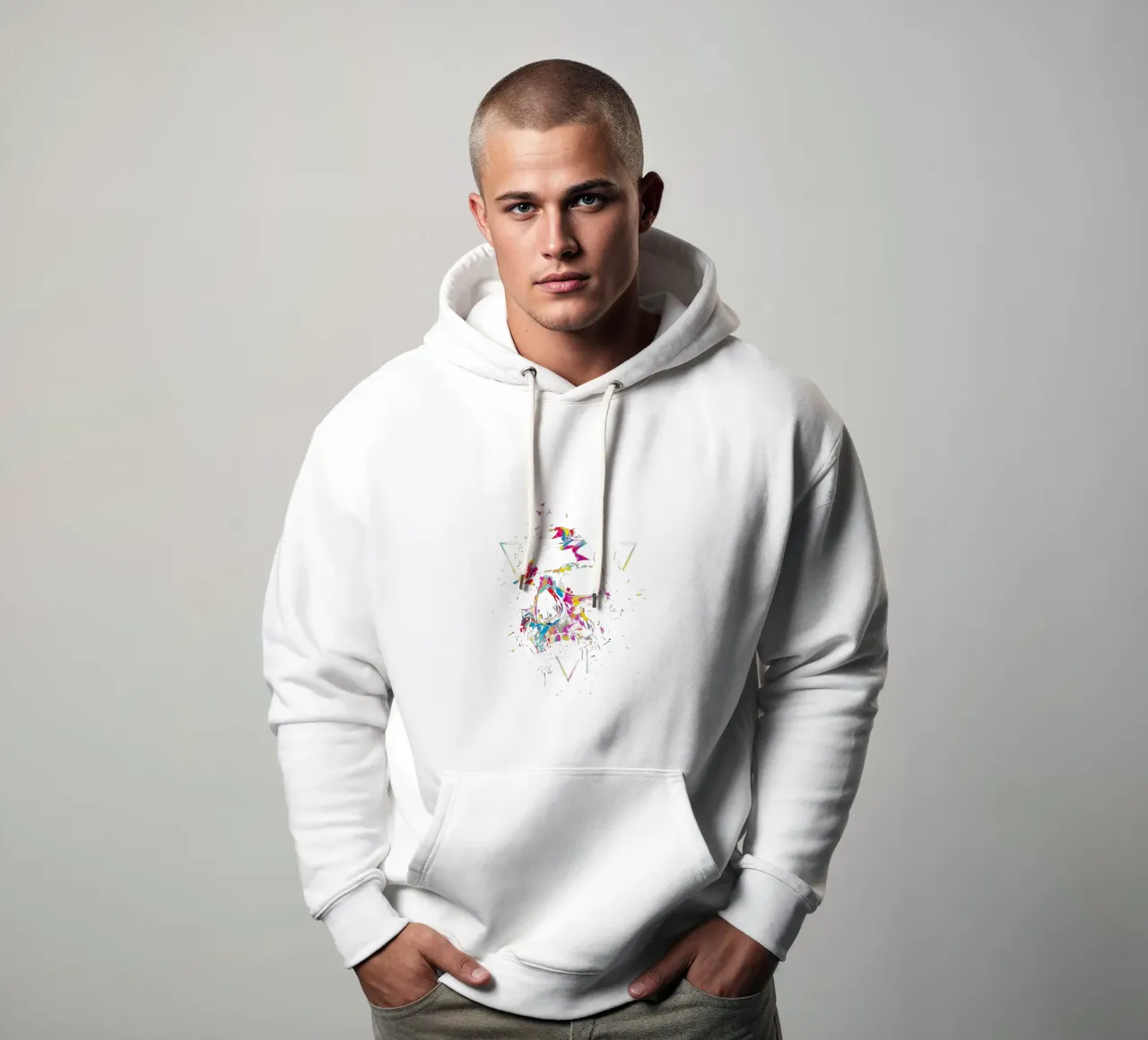 Skull X felpa con cappuccio da Balazs Solti