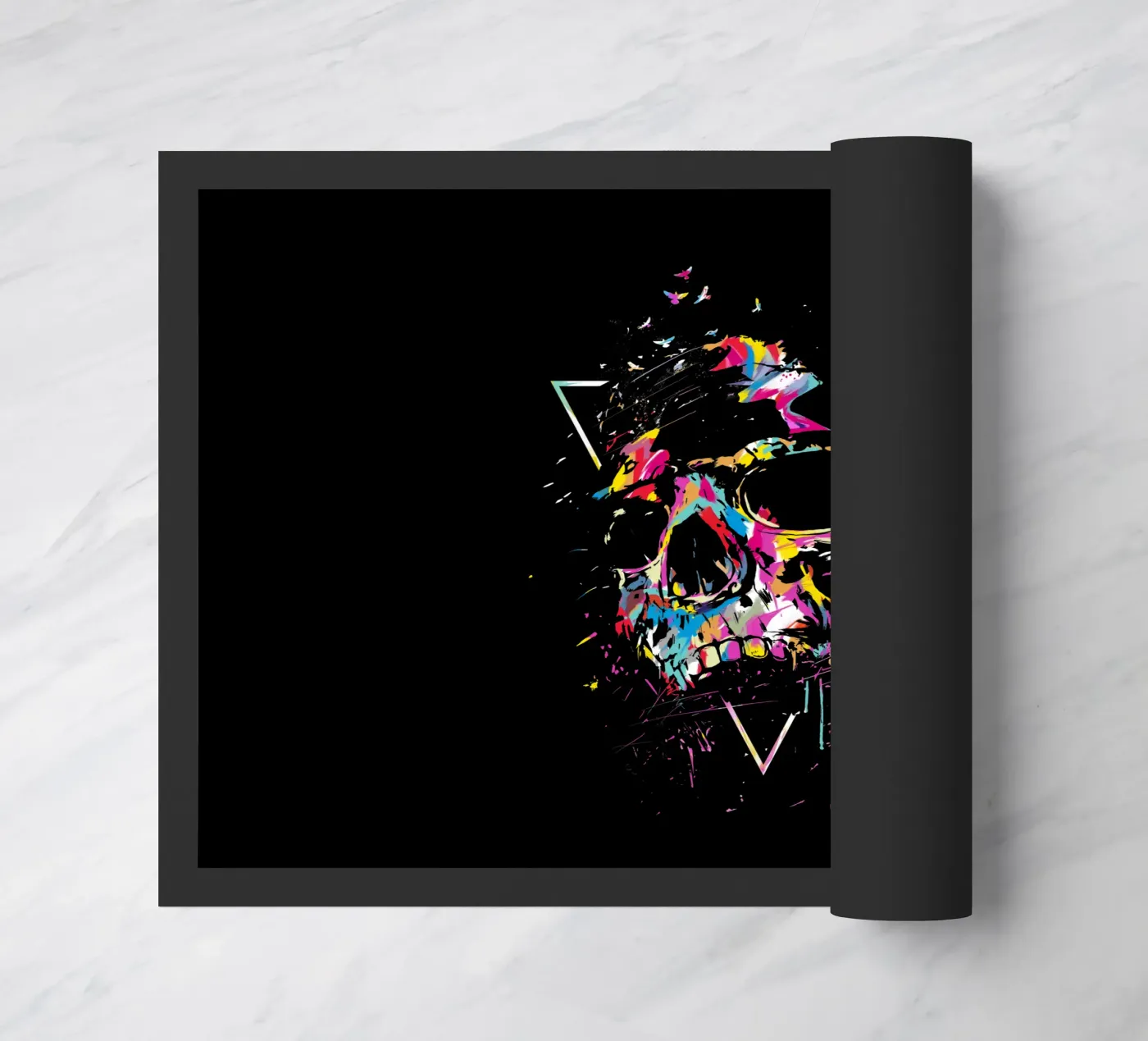 Skull X deurmat van Balazs Solti