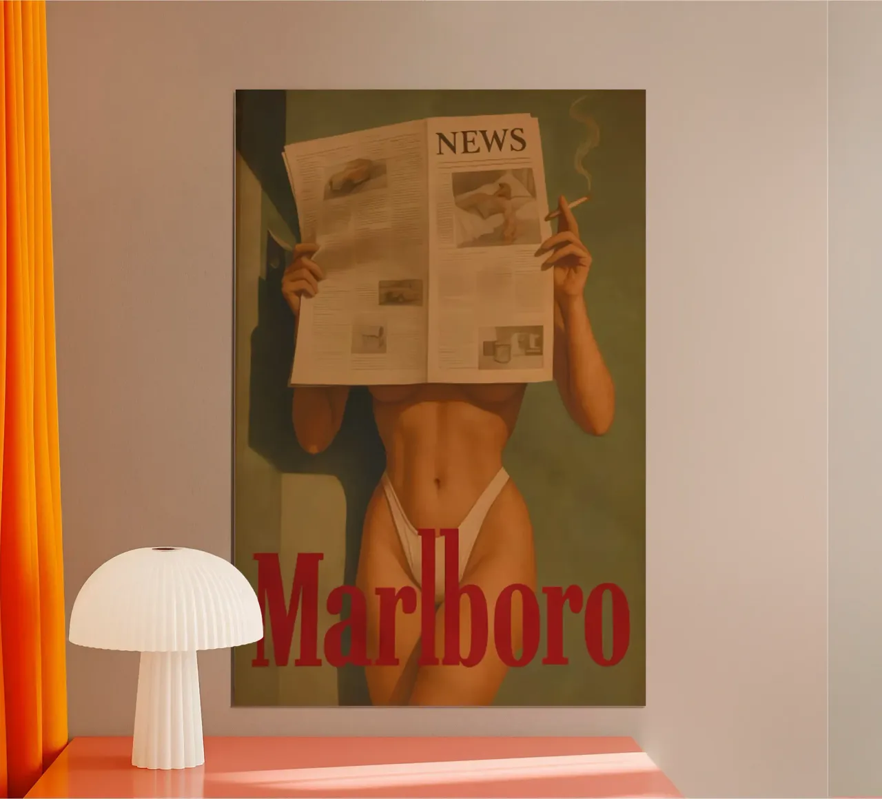 Marlboro poster da kanel shop