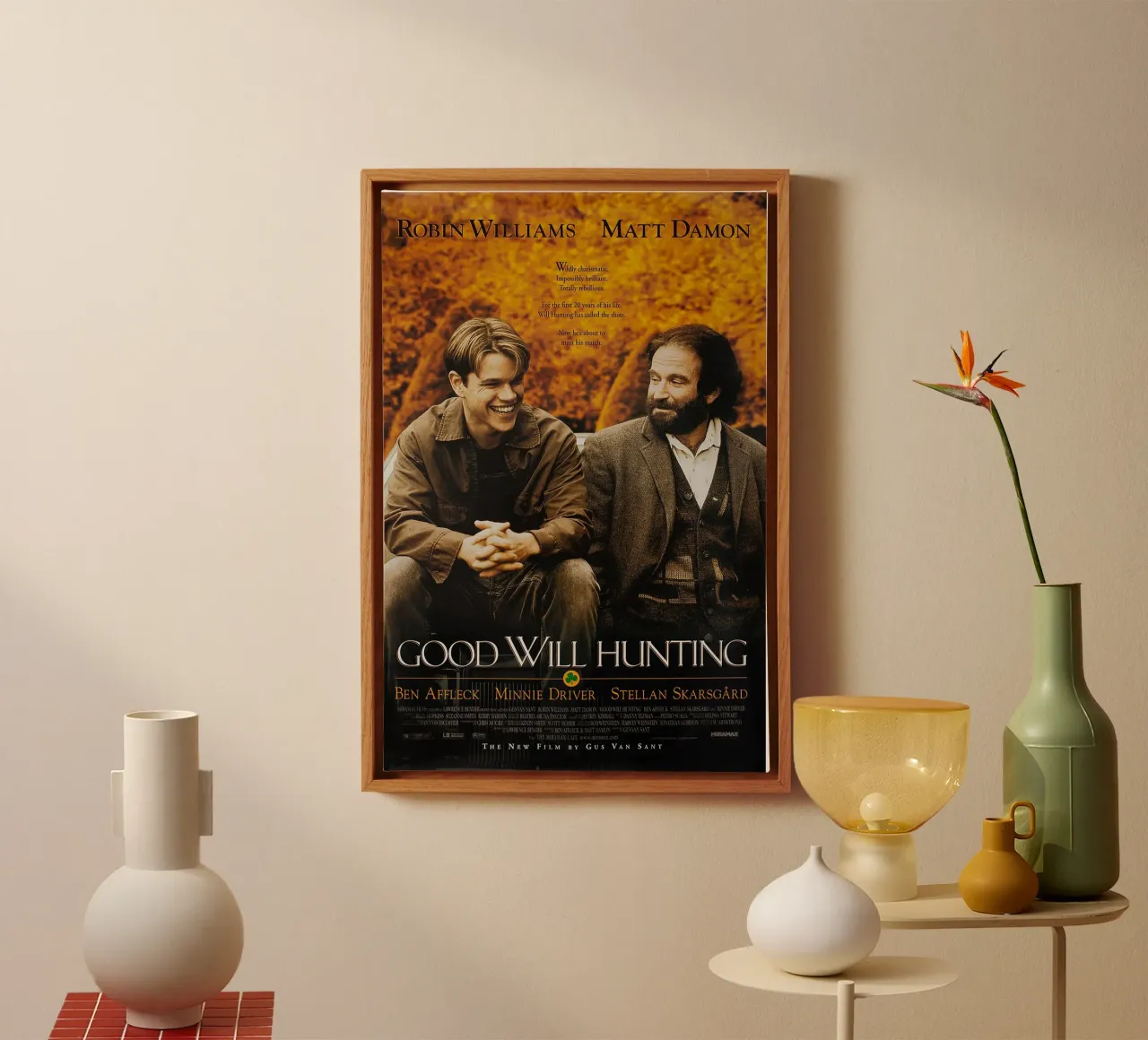 Good Will Hunting tela con Cornice a cassetta da Cobron Studio