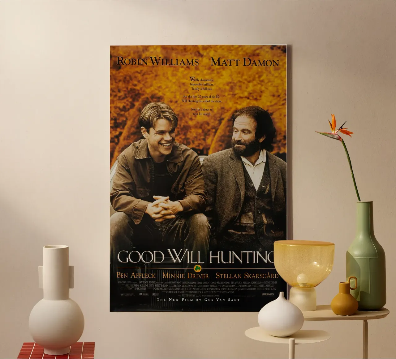 Good Will Hunting tela con Cornice a cassetta da Cobron Studio