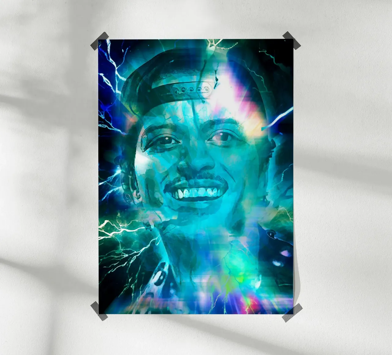 1001 aura art bruno poster da aank1001