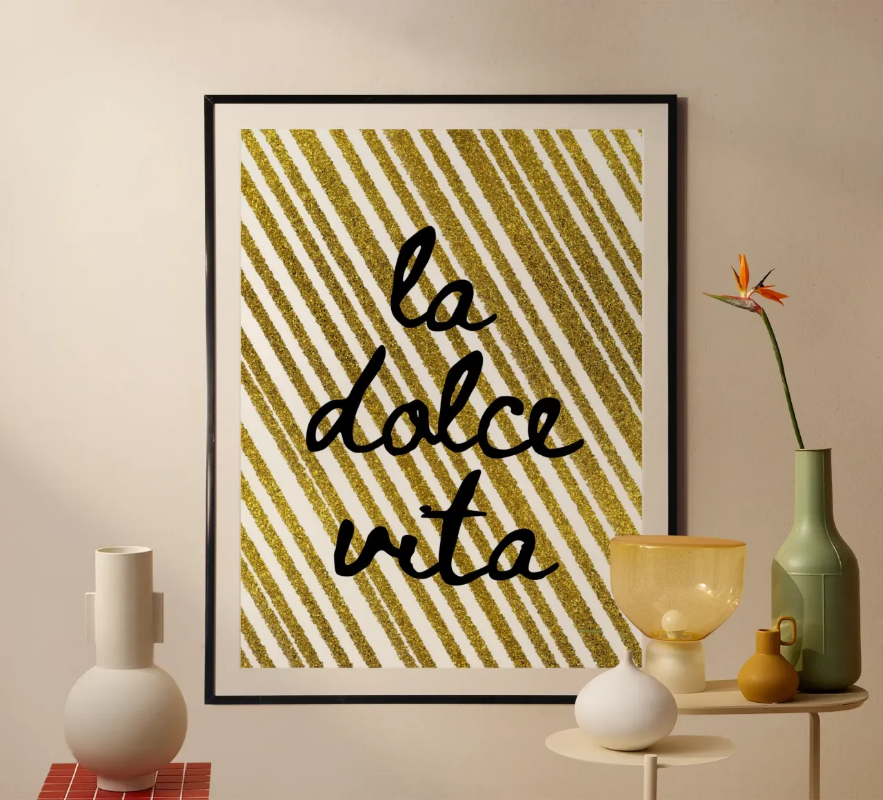 La dolce vita poster da PinkCandyWalls