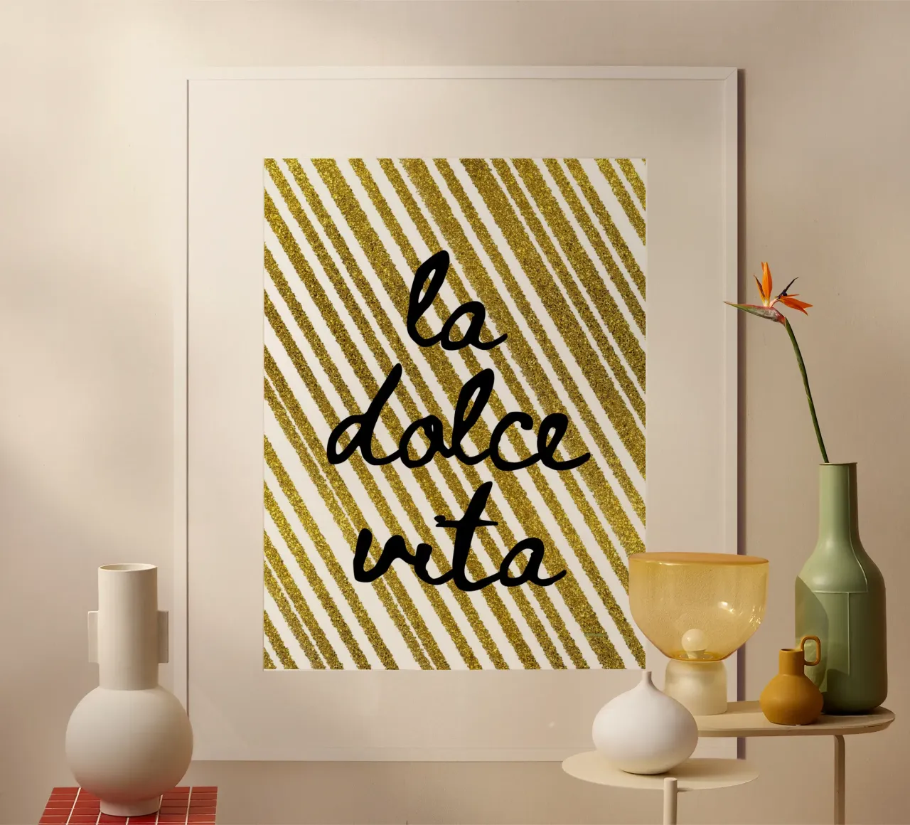 La dolce vita poster da PinkCandyWalls