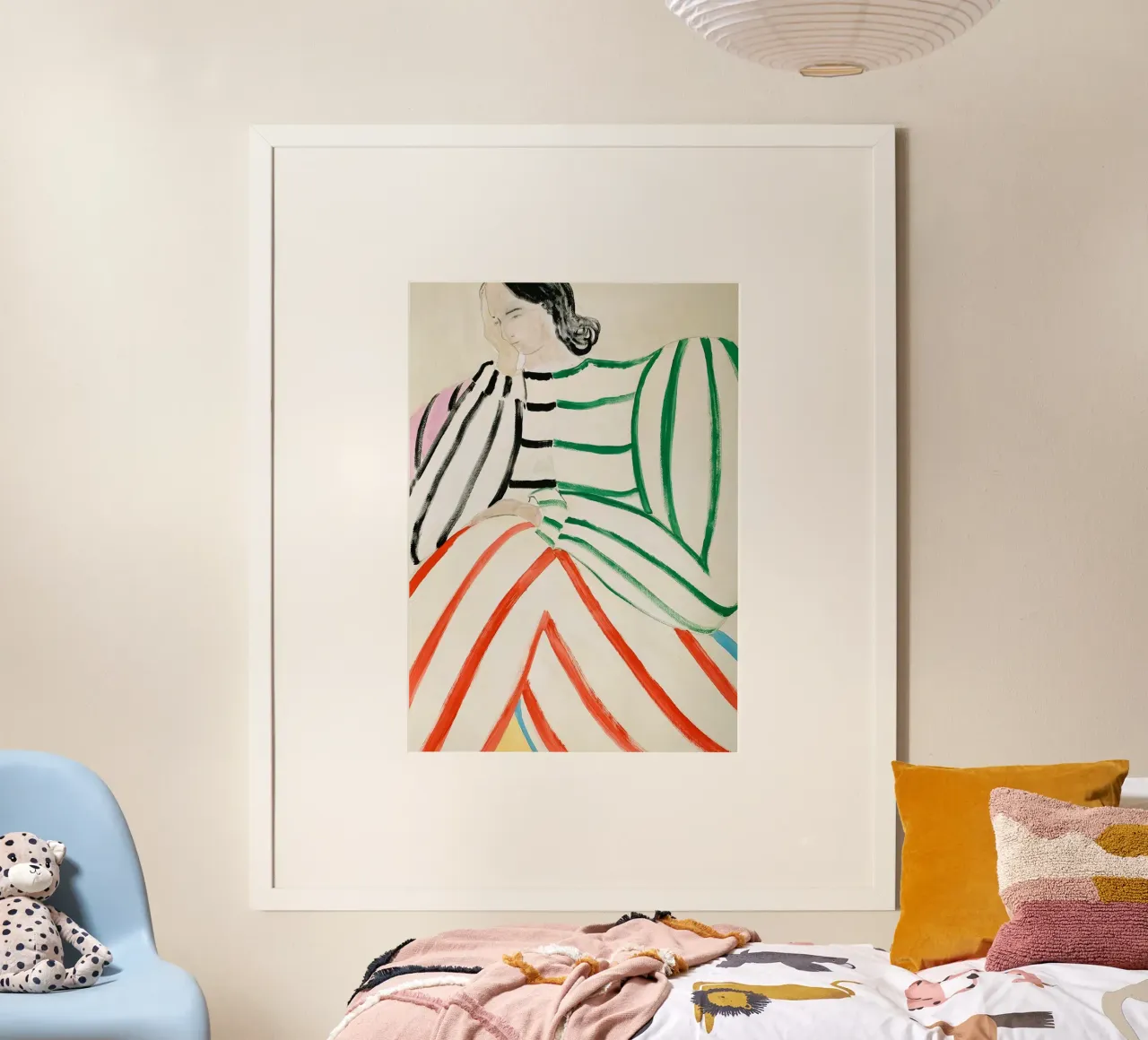 Annoiati qui poster da Serrano Shop
