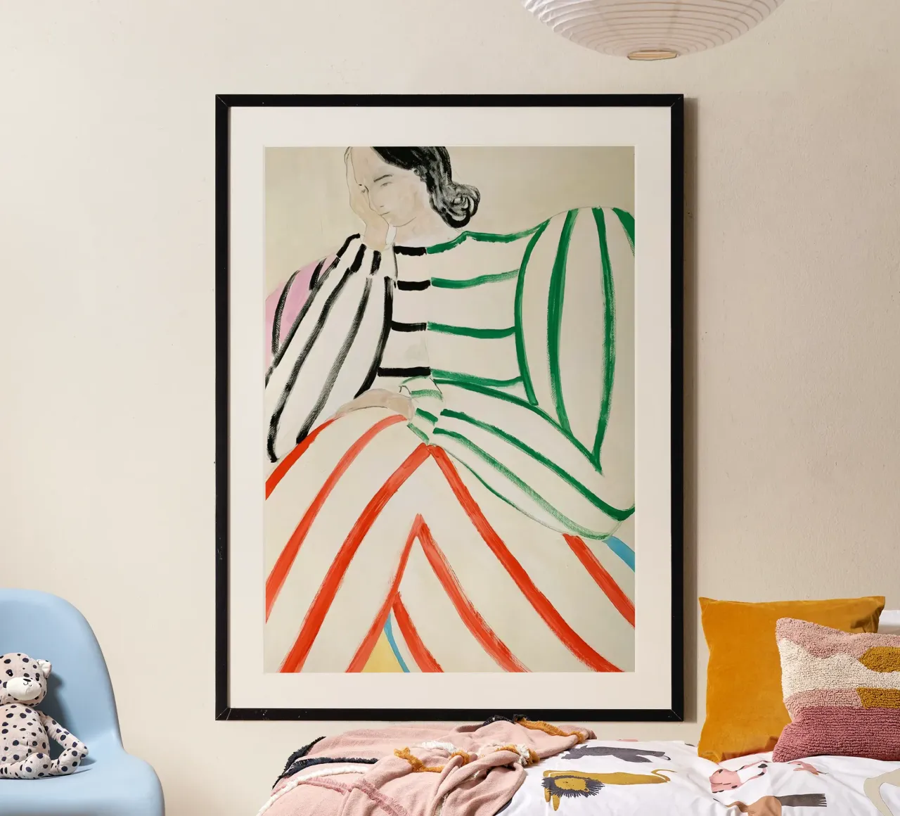 Annoiati qui poster da Serrano Shop