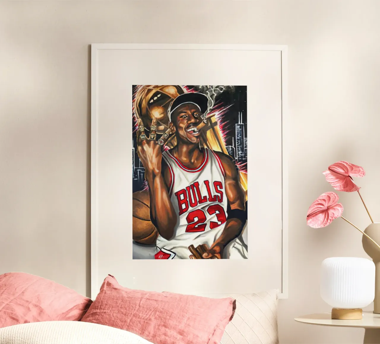 Fumo di Michael Jordan poster da kanel shop