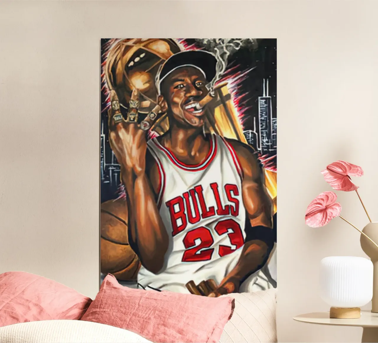 Fumo di Michael Jordan poster da kanel shop