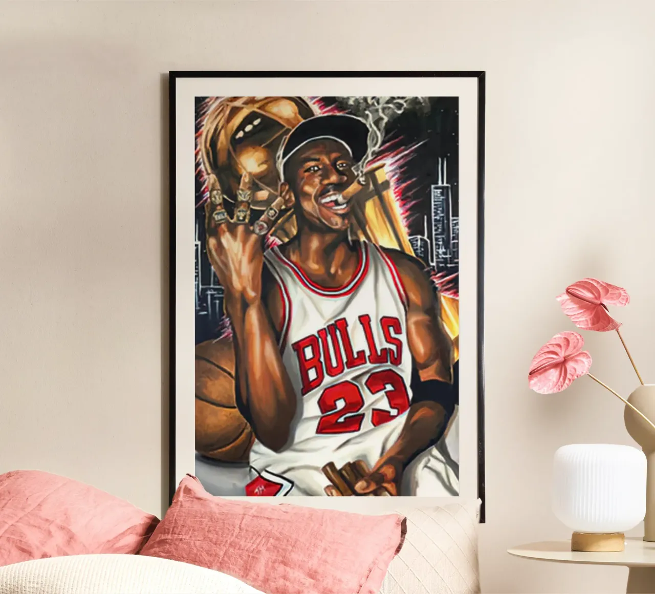 Fumo di Michael Jordan poster da kanel shop