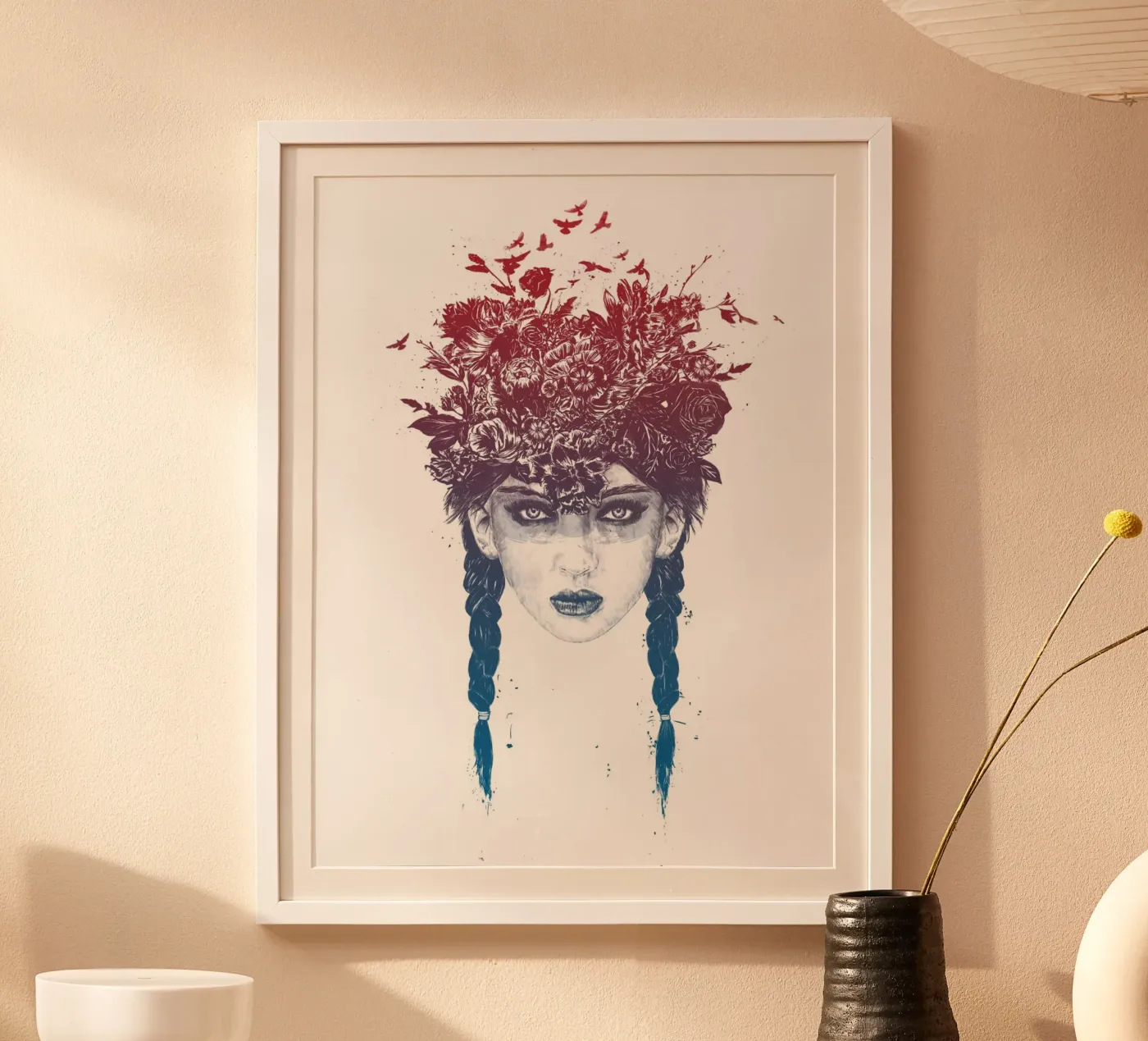 Summer Queen poster van Balazs Solti