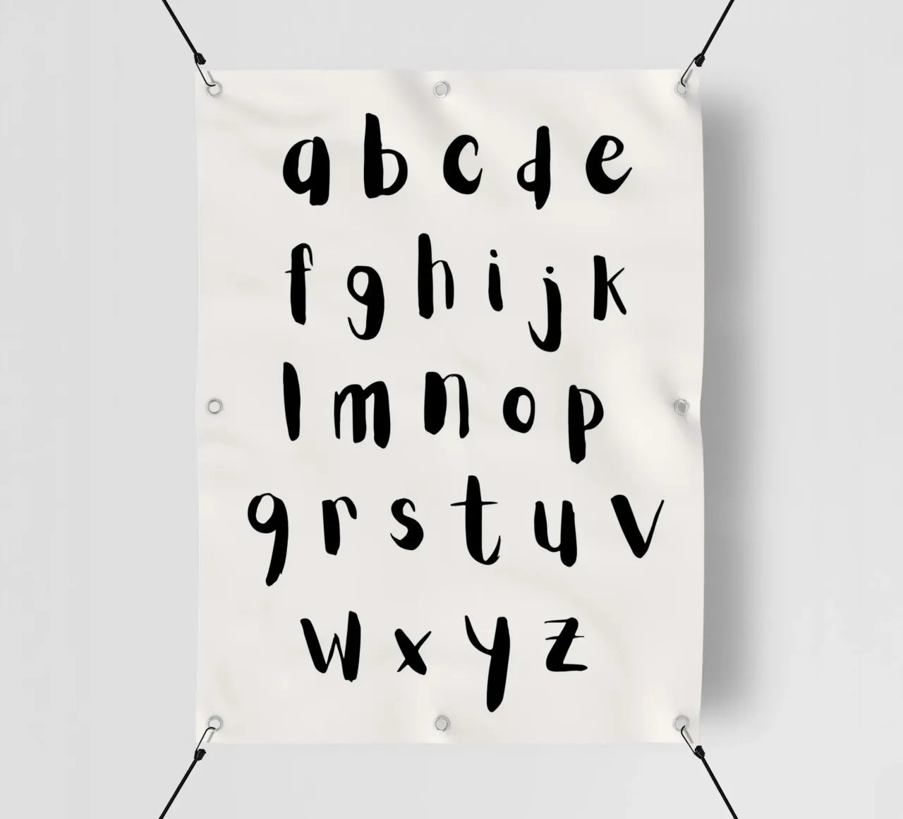 ABC telo in pvc da PinkCandyWalls