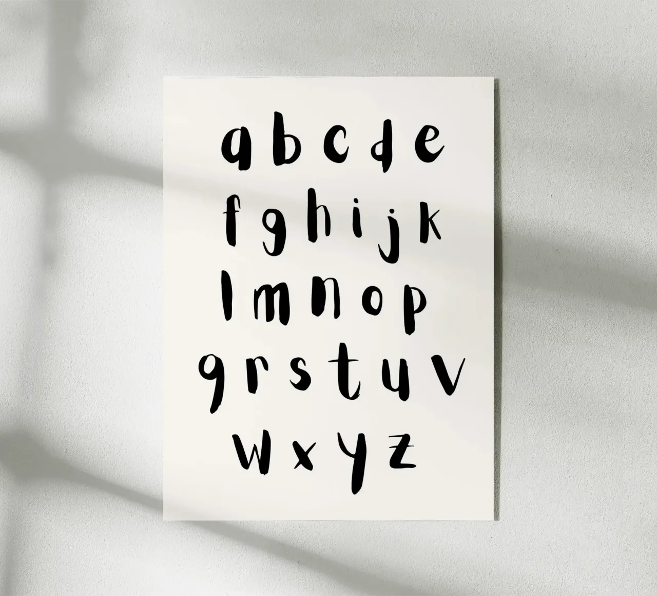 ABC plexiglass da PinkCandyWalls