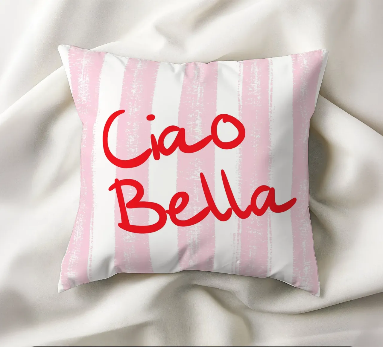 Ciao Bella Design cuscino da dericktype