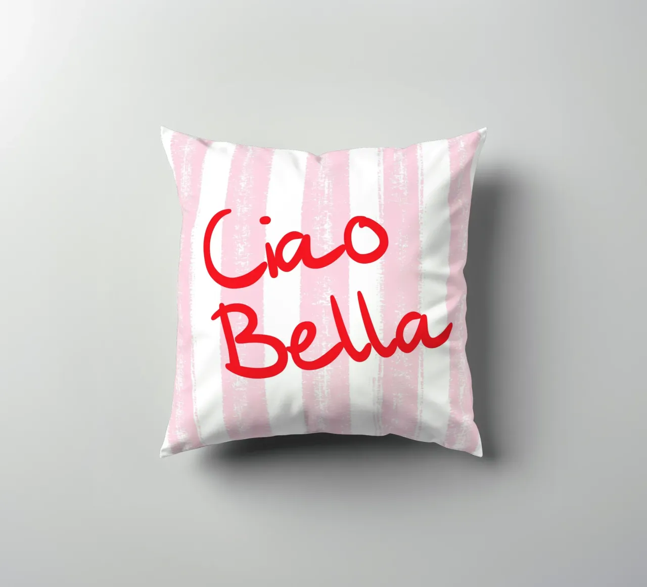 Ciao Bella Design cuscino da dericktype