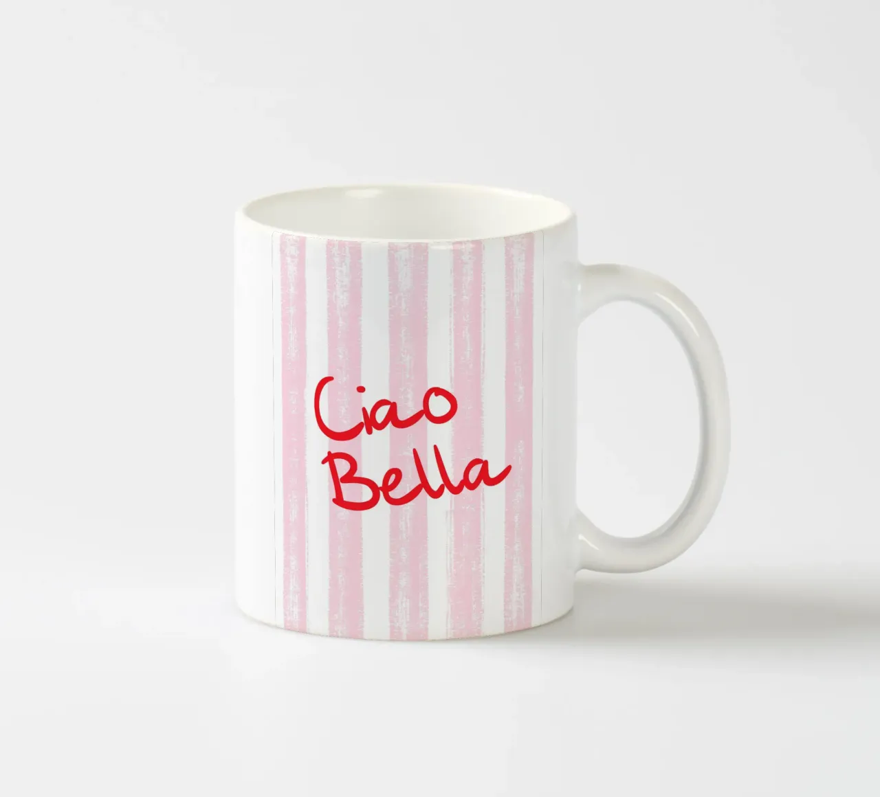 Ciao Bella Design tazza in ceramica da dericktype