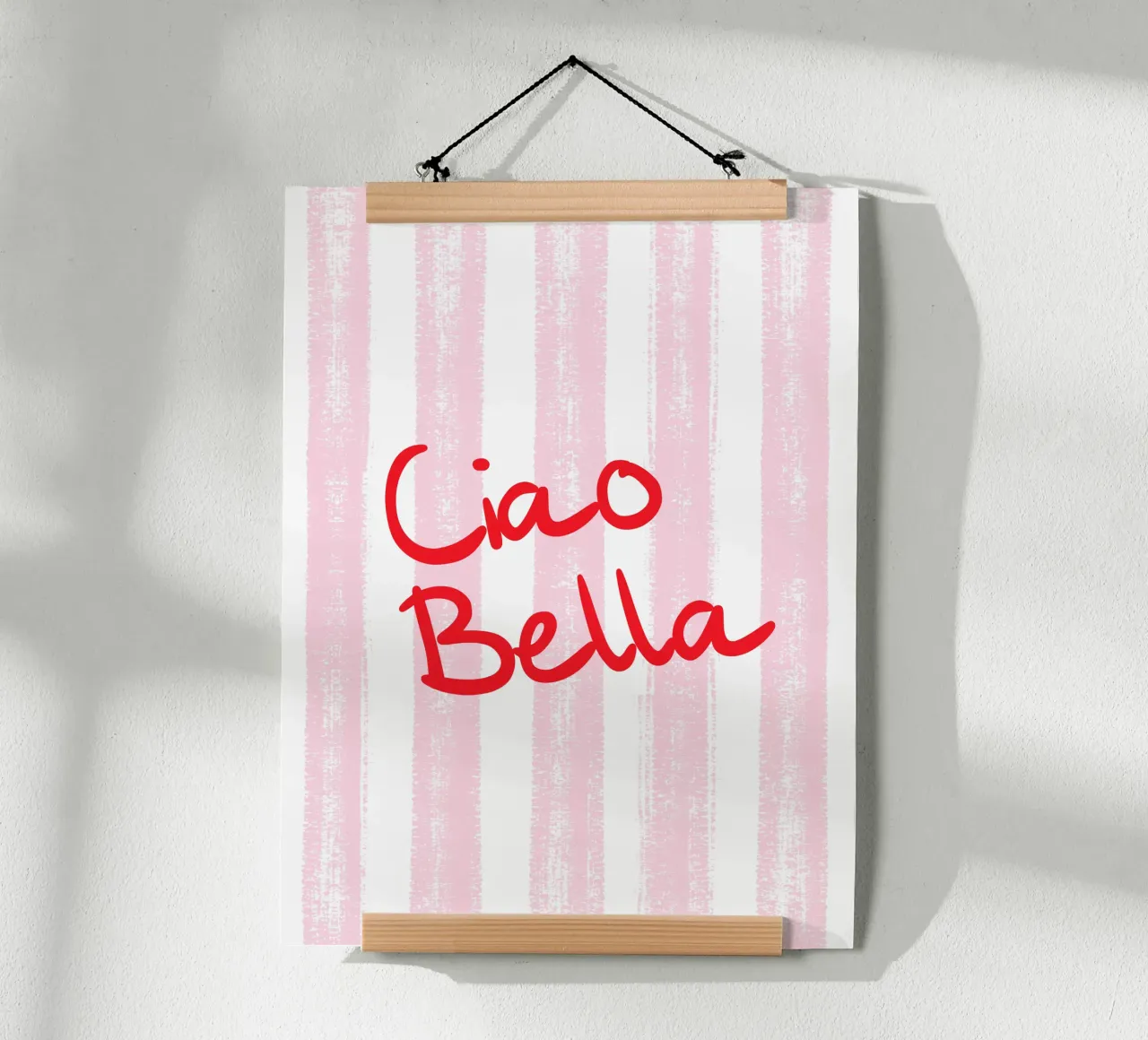 Ciao Bella Design poster da dericktype
