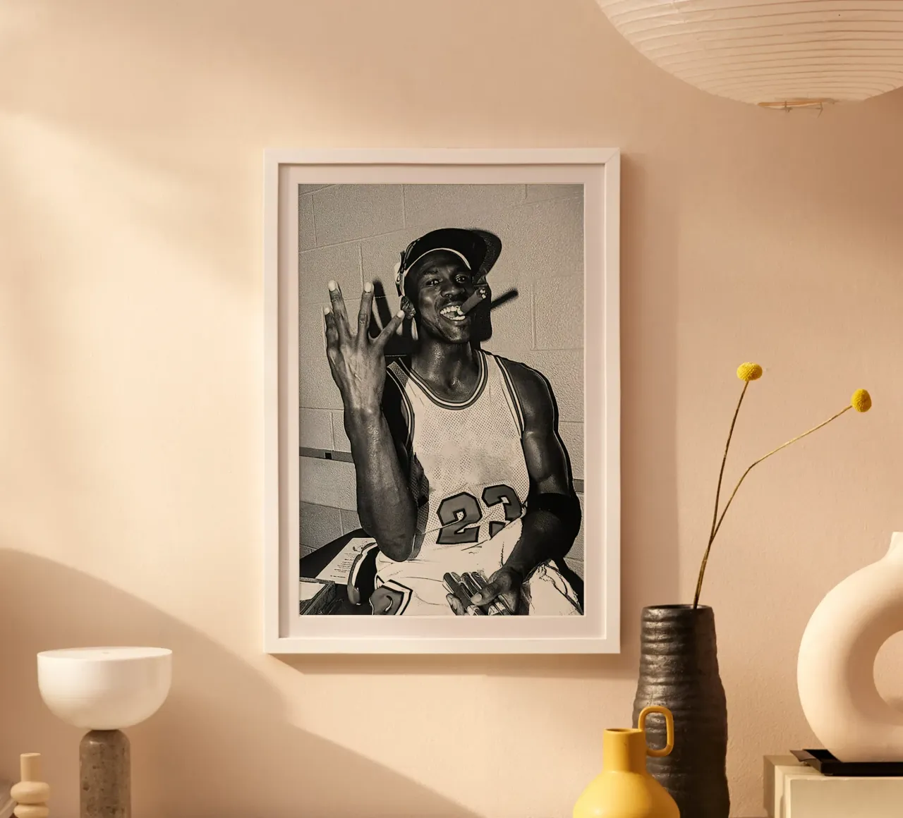 Michael Jordan d'epoca poster da kanel shop