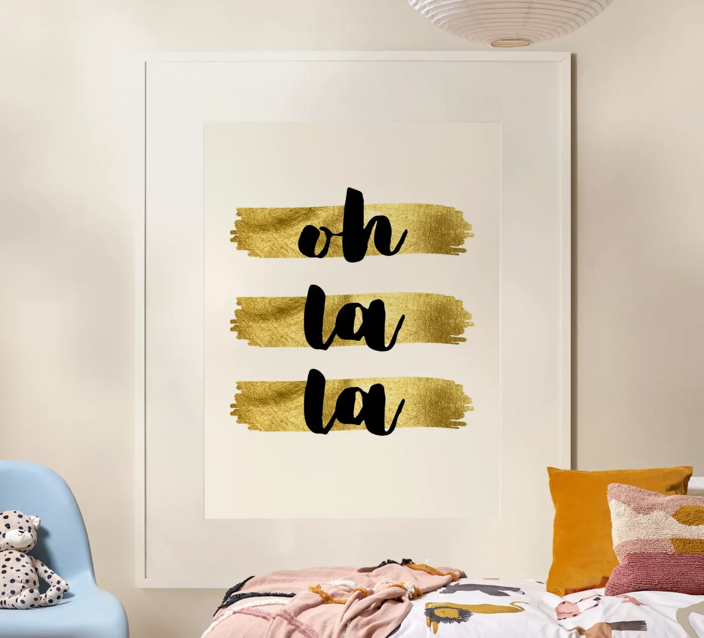 Oh la la poster da PinkCandyWalls