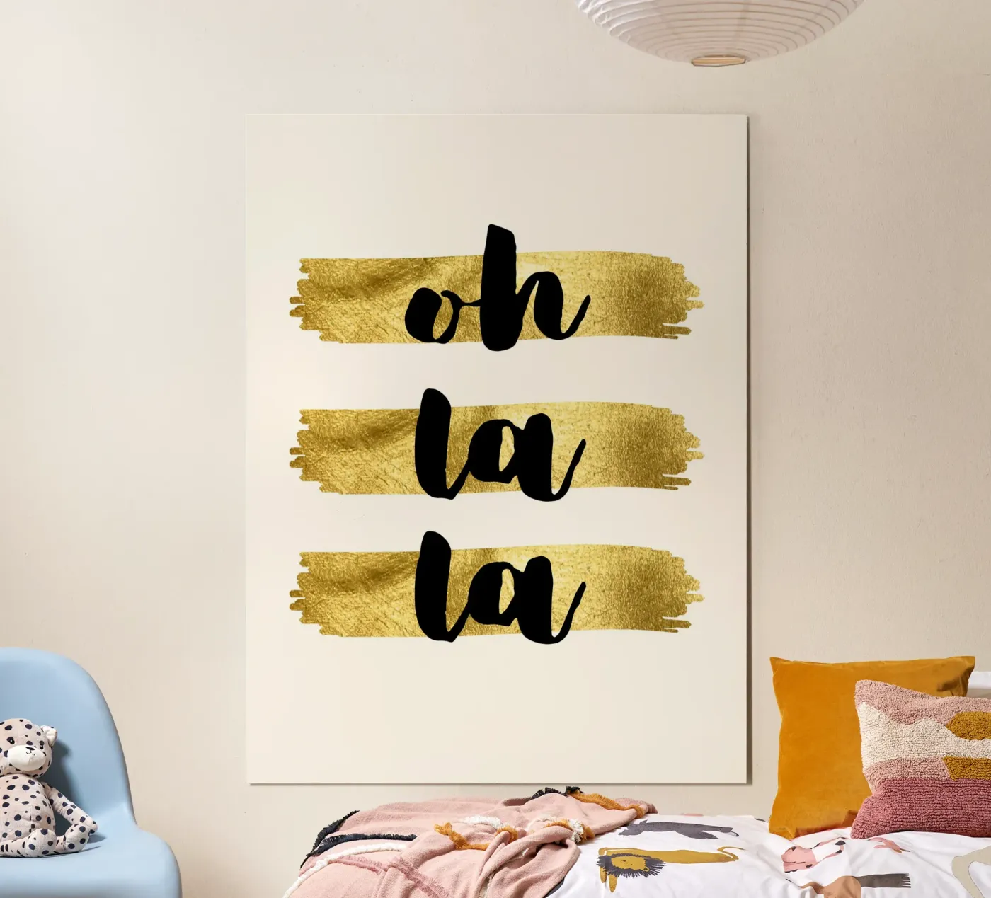 Oh la la poster da PinkCandyWalls